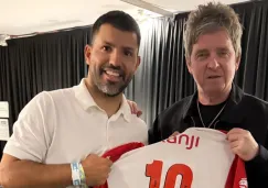 Kun Agüero y Noel Gallagher: La amistad "Citizen" se tiñe de rojo Independiente