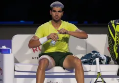 Alcaraz terminó desconsolado tras retirarse de las Finales 