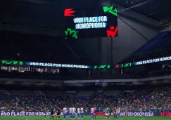 ¡Ehhh... P..! El Grito homofóbico se hace presente en el partido de México