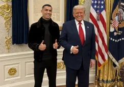 Cristiano Ronaldo visita a Donald Trump en la Casa Blanca