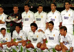 Hugo Sánchez y Óscar Ruggeri en el Real Madrid