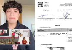 Acción Nacional acepta que contrataron a Edson para otro tipo de campañas.