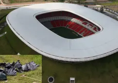 Hallan 456 bolsas con restos humanos cerca del Estadio Akron, sede del Mundial 2026