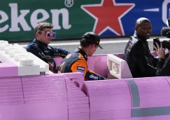 ¿Y en dónde están las rubias? Terry Crews recrea icónica escena en el GP de Las Vegas