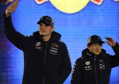 Max Verstappen y Yuki Tsunoda