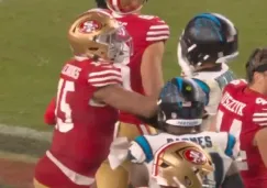 ¡Golpe bajo! Tre’von Moehrig crea pelea con Jauan Jennings por 'golpe ilegal'