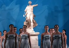 Llama olímpica comienza su viaje hacia los Juegos Olímpicos de Invierno de Milán Cortina