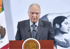 Alejandro Gertz Manero renuncia como Fiscal General de la República