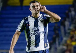 Germán Berterame con Monterrey