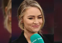Presentadora de televisión se desplomó en vivo en un partido en Inglaterra