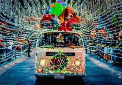 El evento se ha convertido en una tradición visualmente espectacular para chicos y grandes.