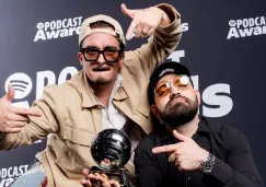 Los comediantes no quisieron dar comentarios tras acudir a las autoridades.