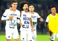 Festejo de Huerta en Cuartos de Final ante Chivas Festejo de Huerta en Cuartos de Final ante Chivas