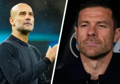 El insólito dardo de Guardiola a Xabi Alonso: "Que mee con la suya" El insólito dardo de Guardiola a Xabi Alonso: "Que mee con la suya"