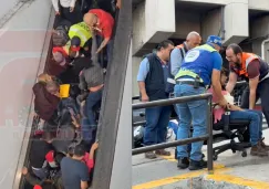 Los hechos ocurrieron por la tarde de este martes en la Línea 9. Los hechos ocurrieron por la tarde de este martes en la Línea 9.