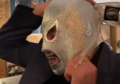 Como su papá: Hijo del Santo se quita la máscara y es captado en video Hijo del Santo se quita la mascara