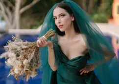 La cantante selló su amor por siempre con el actor Christian Vázquez.