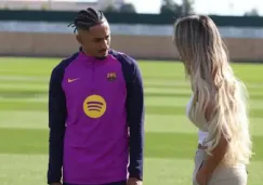 Novia de Rapinha explota tras la ausencia del jugador en el The Best Raphinha y su esposa