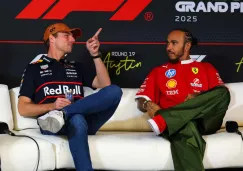 Max Verstappen y Lewis Hamilton Max Verstappen y Lewis Hamilton