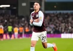 Aston Villa venció al Manchester United en Villa Park