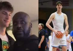 Shaq se sorprendió con l a altura del novato