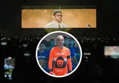 Keylor Navas fue invitado VIP en 'La Casita' durate el último concierto de Bad Bunny en México