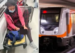 Pasajera se corta las uñas en pleno vagón del Metro CDMX y provoca indignación