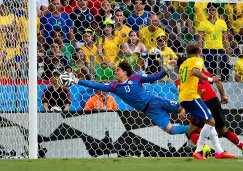 Una de las mejores atajadas del Mundial de 2014