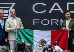 Checo, ya con Cadillac