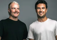 Valtteri Bottas y Checo Pérez Valtteri Bottas y Checo Pérez