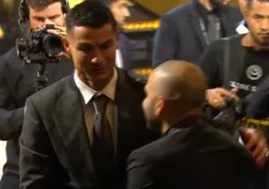 Cristiano Ronaldo y Dani Alves: El reencuentro que paralizó los Globe Soccer Awards