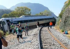 Descarrila el Tren Interoceánico en el Istmo de Tehuantepec Descarrila el Tren Interoceánico en el Istmo de Tehuantepec