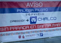 Arranca prueba del trolebús elevado que conectará Chalco con Constitución de 1917