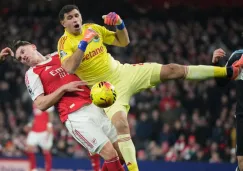 Martínez se enganchó con los aficionados del Arsenal