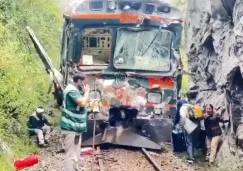 La vía férrea que conduce a Machu Picchu, en Perú.