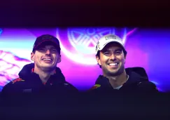 Checo Pérez revela reencuentro con Max Verstappen