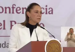 Sheinbaum tuvo que parar de inmediato la conferencia