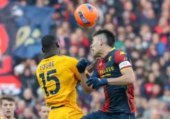 Error de Johan Vásquez le cuesta el empate al Genoa ante Pisa