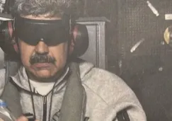 Trump publica la primera imagen de Nicolás Maduro capturado a bordo de un buque militar de EU