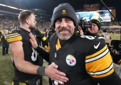 Aaron Rodgers se muestra emocional tras la victoria de Steelers sobre Ravens