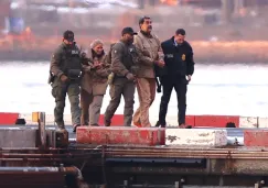 FOTOS: Así fue el traslado de Nicolás Maduro y su esposa a Corte Federal de Nueva York