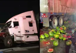 La mercancía provenía de Puerto Vallarta y tenía como destino la Central de Abastos en Iztapalapa.