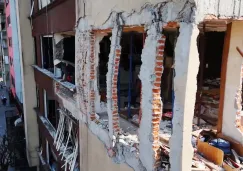 La acumulación de gas hizo que más de cinco edificios se vieran afectados en sus estructuras.