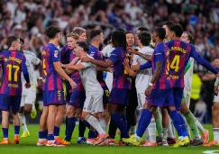 Pelea en Real Madrid vs Barcelona