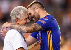 ¡Reencuentro de leyendas! Gignac y Tuca Ferreti comparten emotivo momento previo a partido ante San Luis
