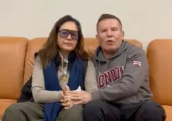 Yolanda Andrade reaparece en video junto a Julio César Chávez