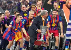 ¿Florentino Pérez felicitó a Laporta?