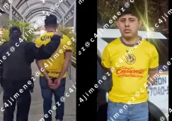Sujeto con playera del América es detenido en la delegación Gustavo A. Madero 