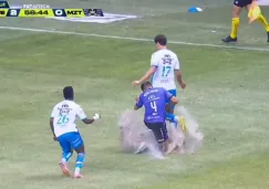 Incidente sufrido en el Estadio Cuauhtémoc