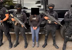 Las fuerzas del orden lograron capturarla tras darse a la fuga en una motocicleta.